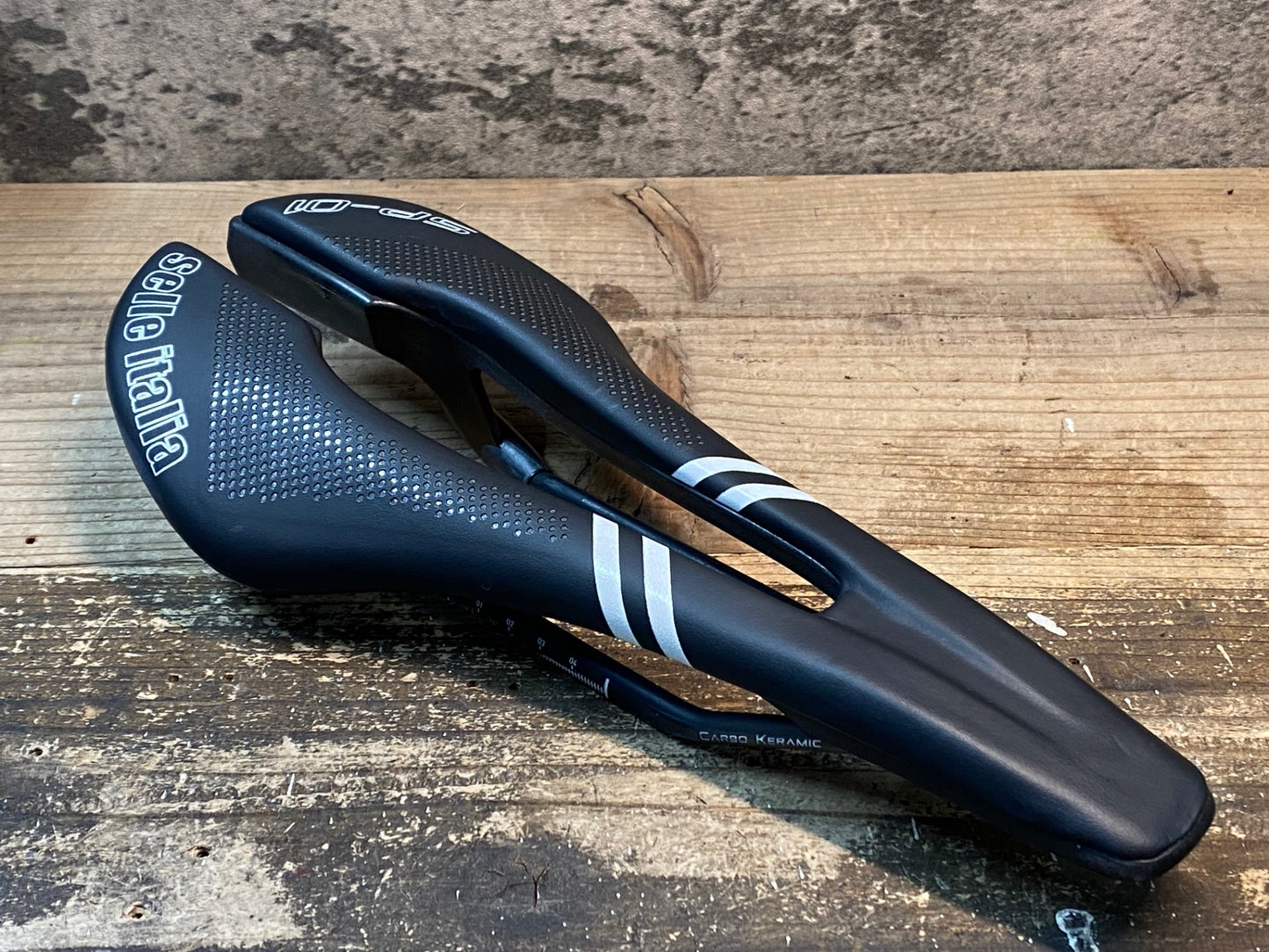 IX523 セライタリア selle italia SP-01 サドル 黒 カーボンレール S3