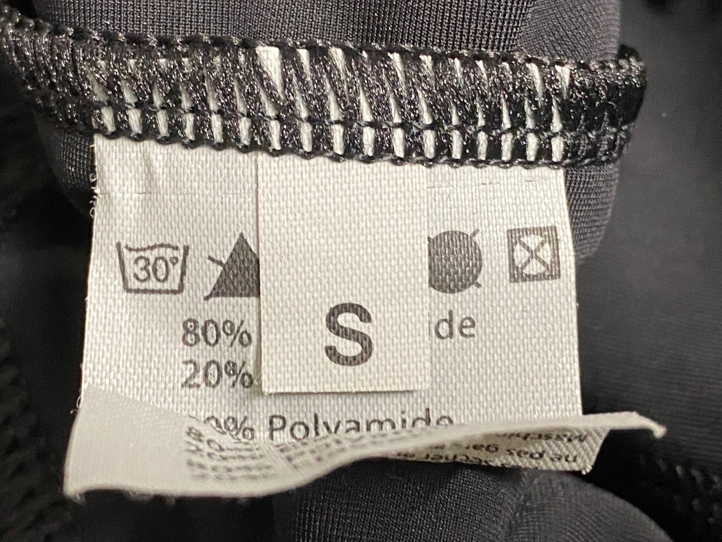 IX584 デマルキ De Marchi ビブショーツ 黒 S