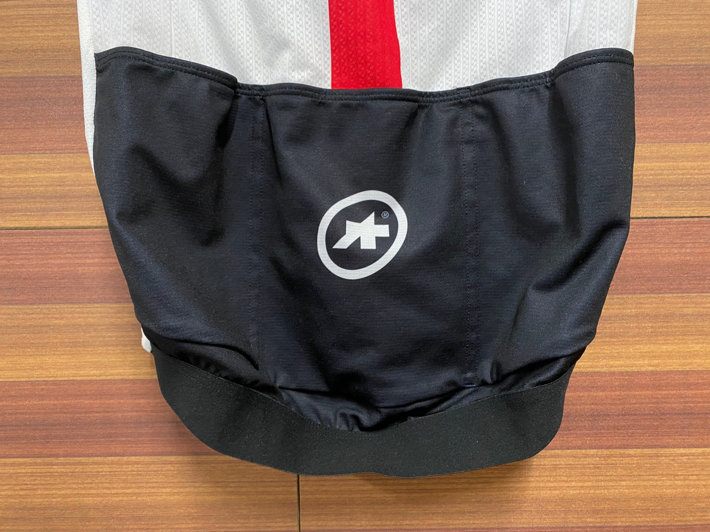 ID011 アソス assos SPEED CLUB JERSEY 半袖 サイクルジャージ 白 スカル S