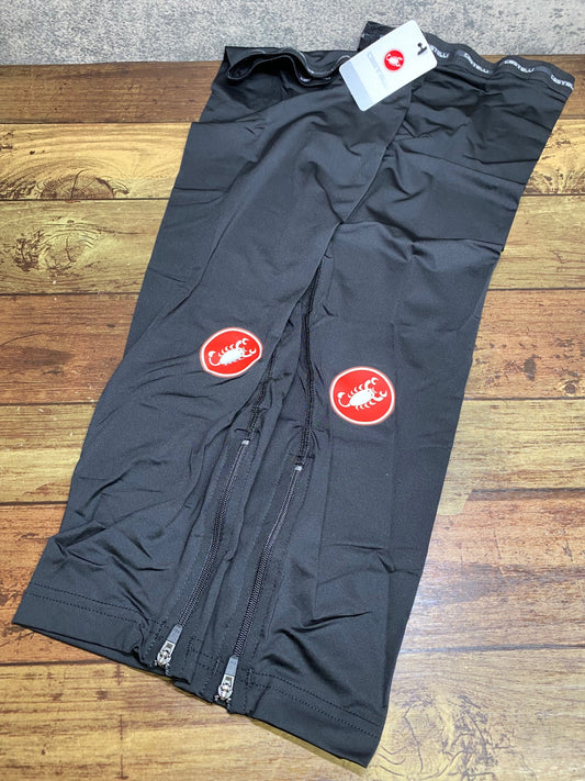 IV862 カステリ CASTELLI UPF 50+ LEG SKINS レッグカバー 黒 L