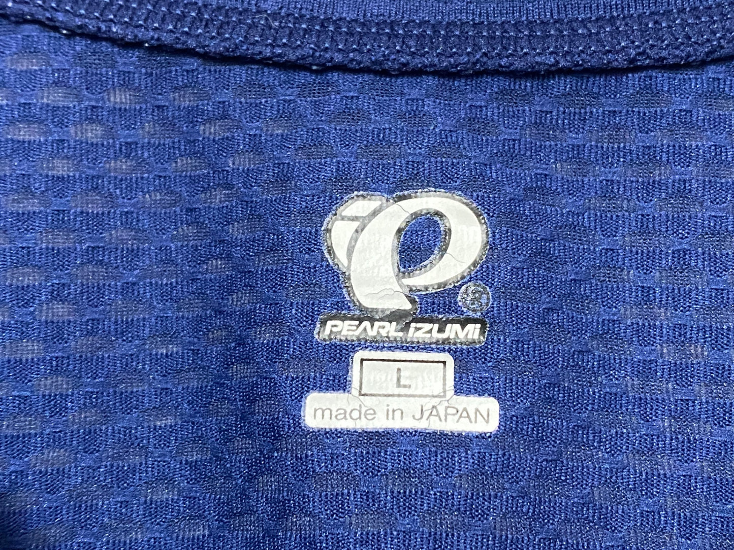 IZ068 パールイズミ PEARL iZUMi ノースリーブ メッシュ ベースレイヤー 紺 L
