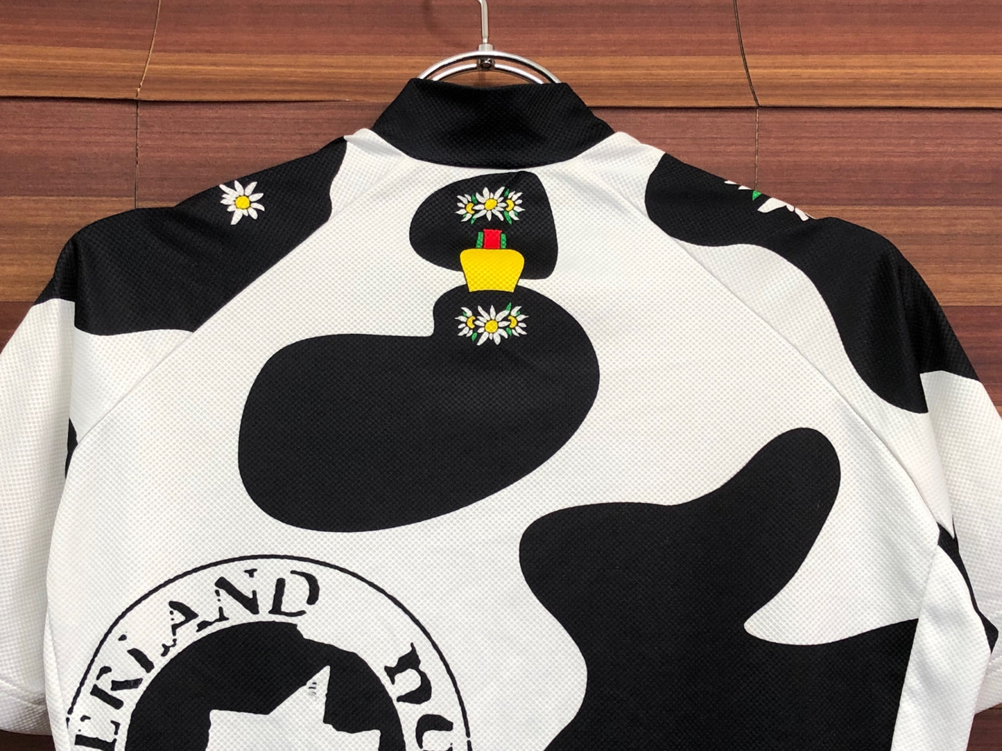 IS809 アソス Assos 半袖 サイクルジャージ 黒 白 S