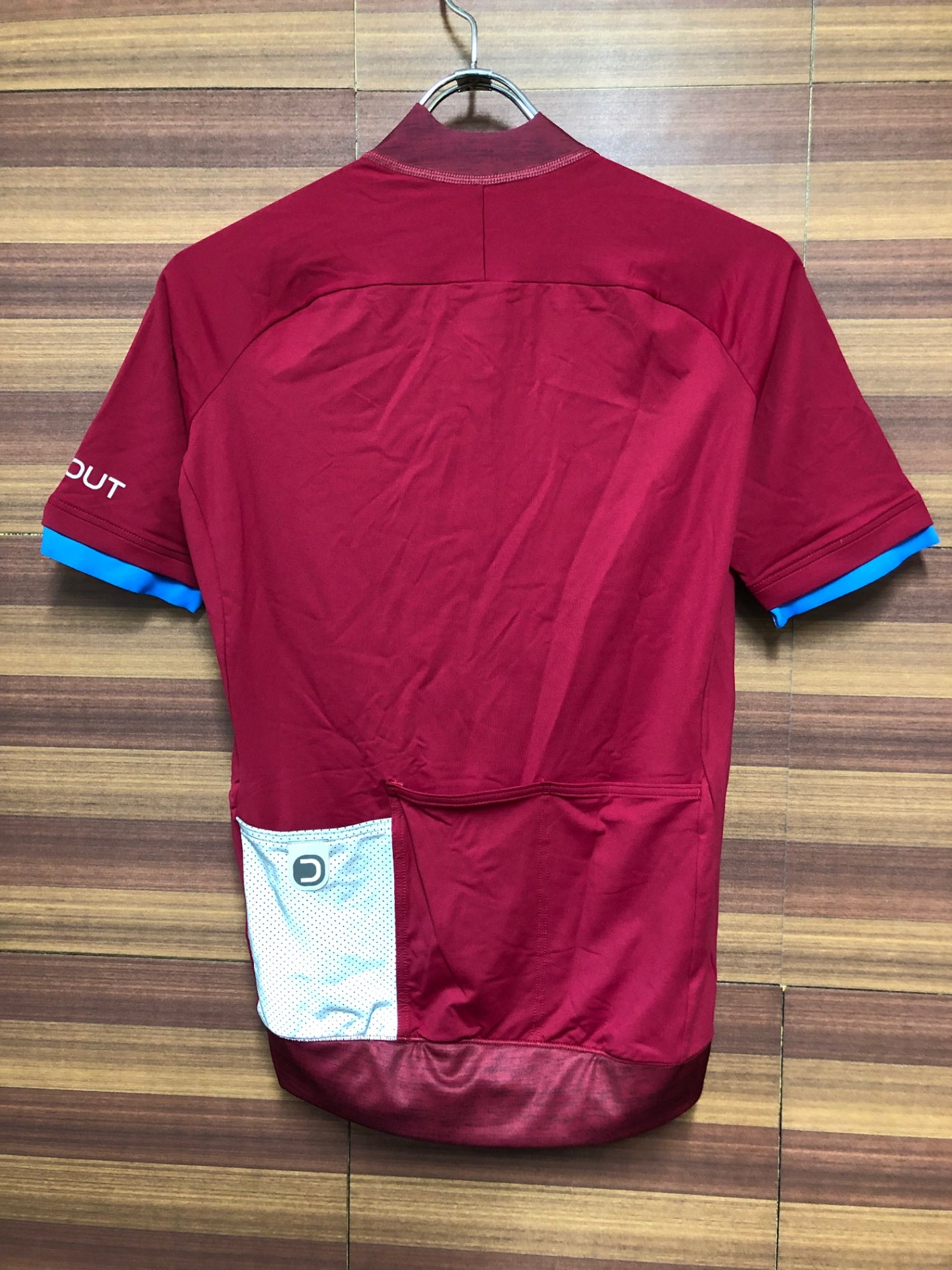 IL855 ドットアウト DOTOUT Kyro Jersey 半袖サイクルジャージ 赤 M