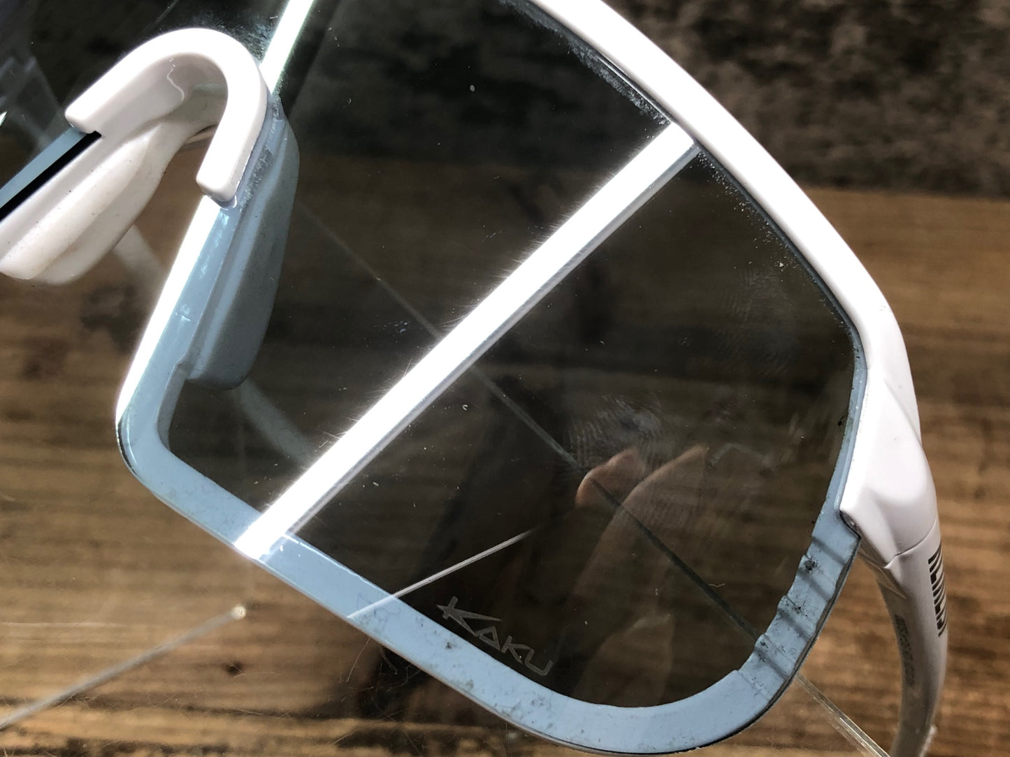 IY982 アルタリスト ALTALIST KAKU サングラス アイウェア 白 ※レンズ小傷