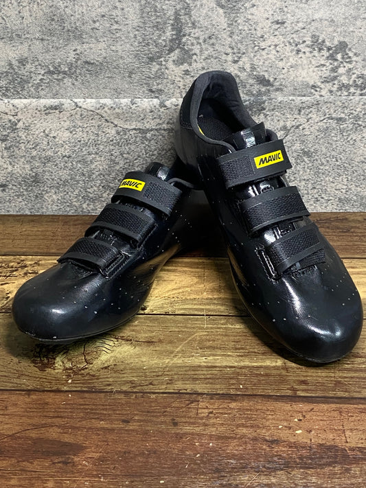 JA506 マヴィック MAVIC コスミック COSMIC ビンディングシューズ SPD-SL 黒 EUR42 ベルクロ