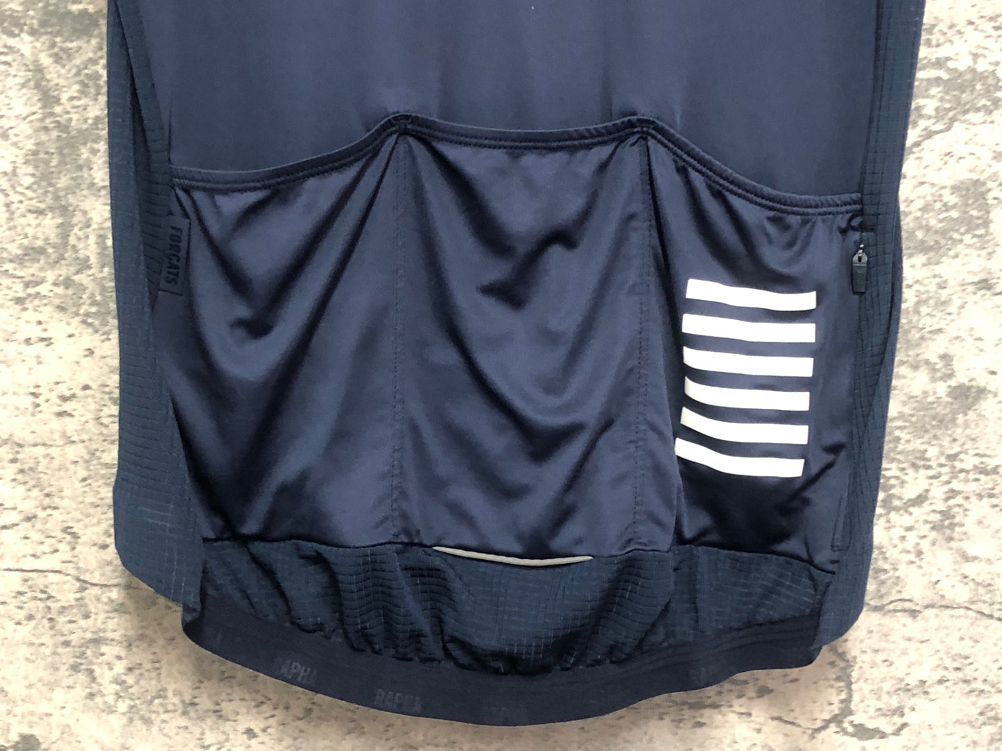 IX314 ラファ Rapha PRO TEAM FLYWEIGHT JERSEY 半袖 サイクルジャージ 紺 M