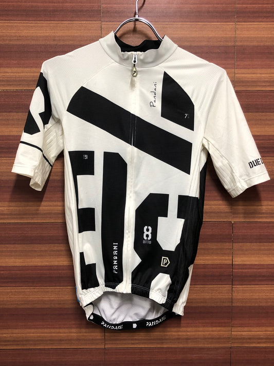 IP038 パンダーニ pandani 半袖ジャージ 白黒 Sサイズ
