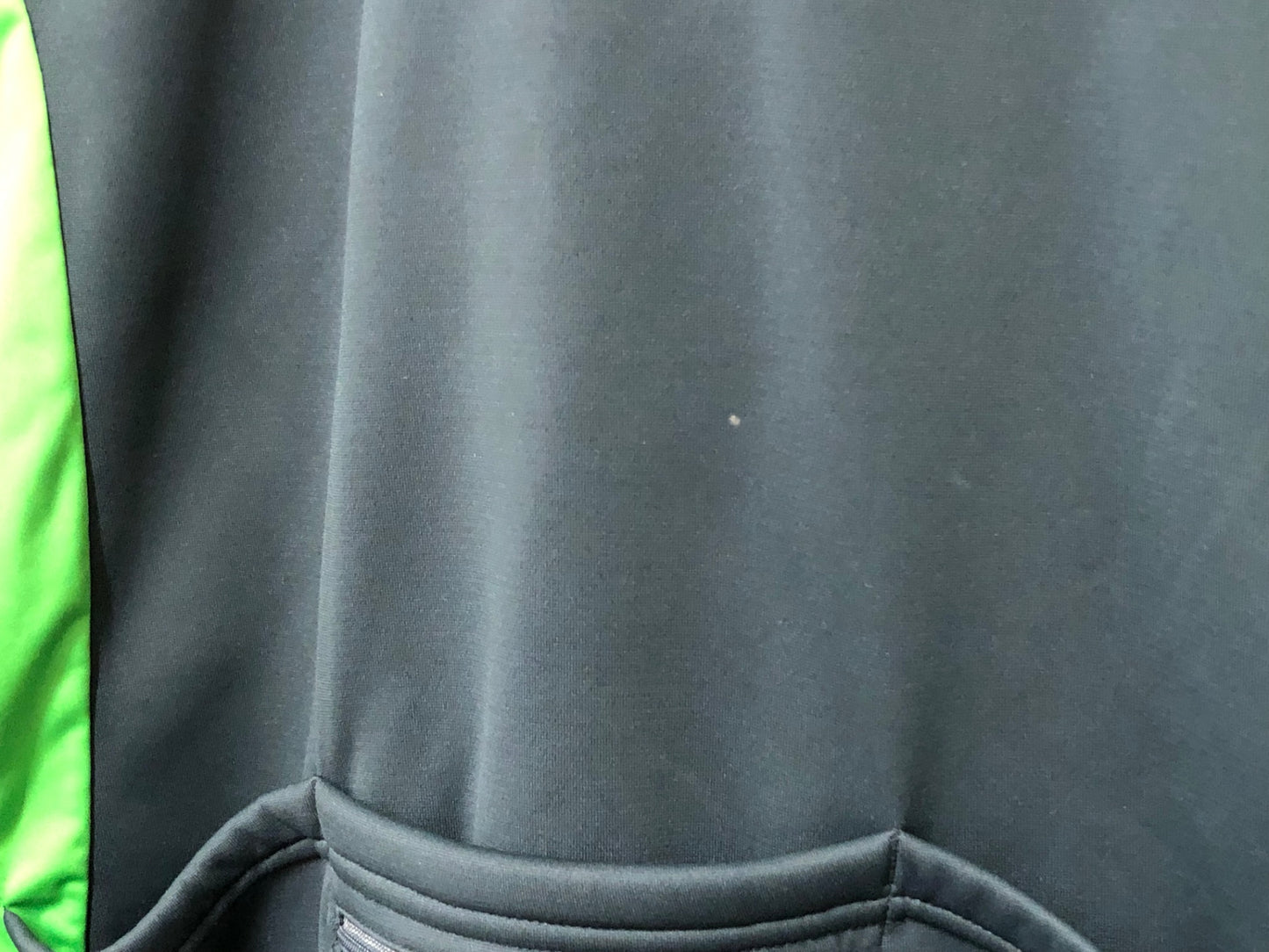 IR482 モンベル mont-bell 長袖 サイクルジャケット 紺 緑 L 裏起毛