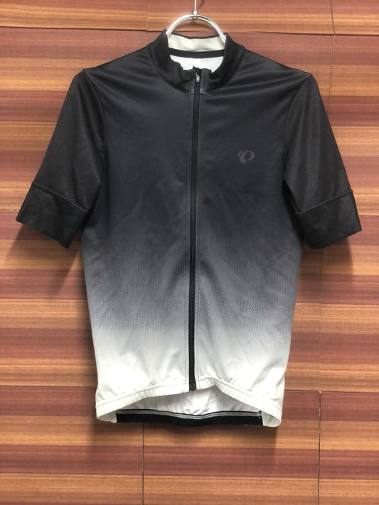 IP127 パールイズミ PEARL iZUMi 半袖 サイクルジャージ 黒 白 M