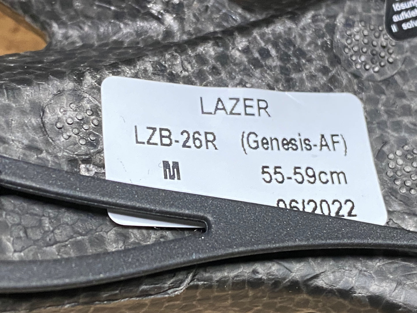 IM709 レーザー LAZER ジェネシス Genesis Mサイズ(55～59cm) 2022年6月製造 ヘルメット グレー