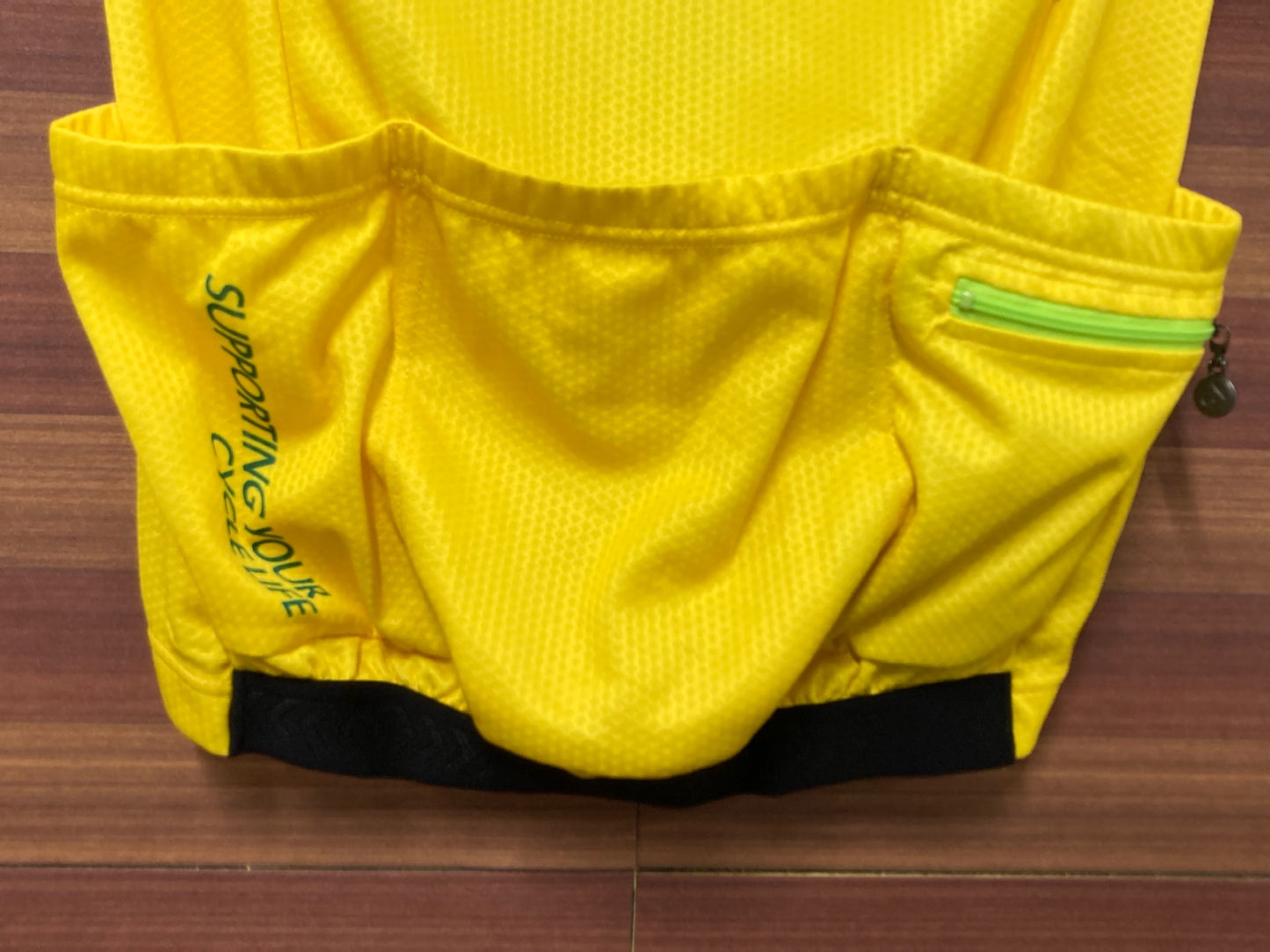 IL511 レリック reric 半袖サイクルジャージ 黄色 M レディース