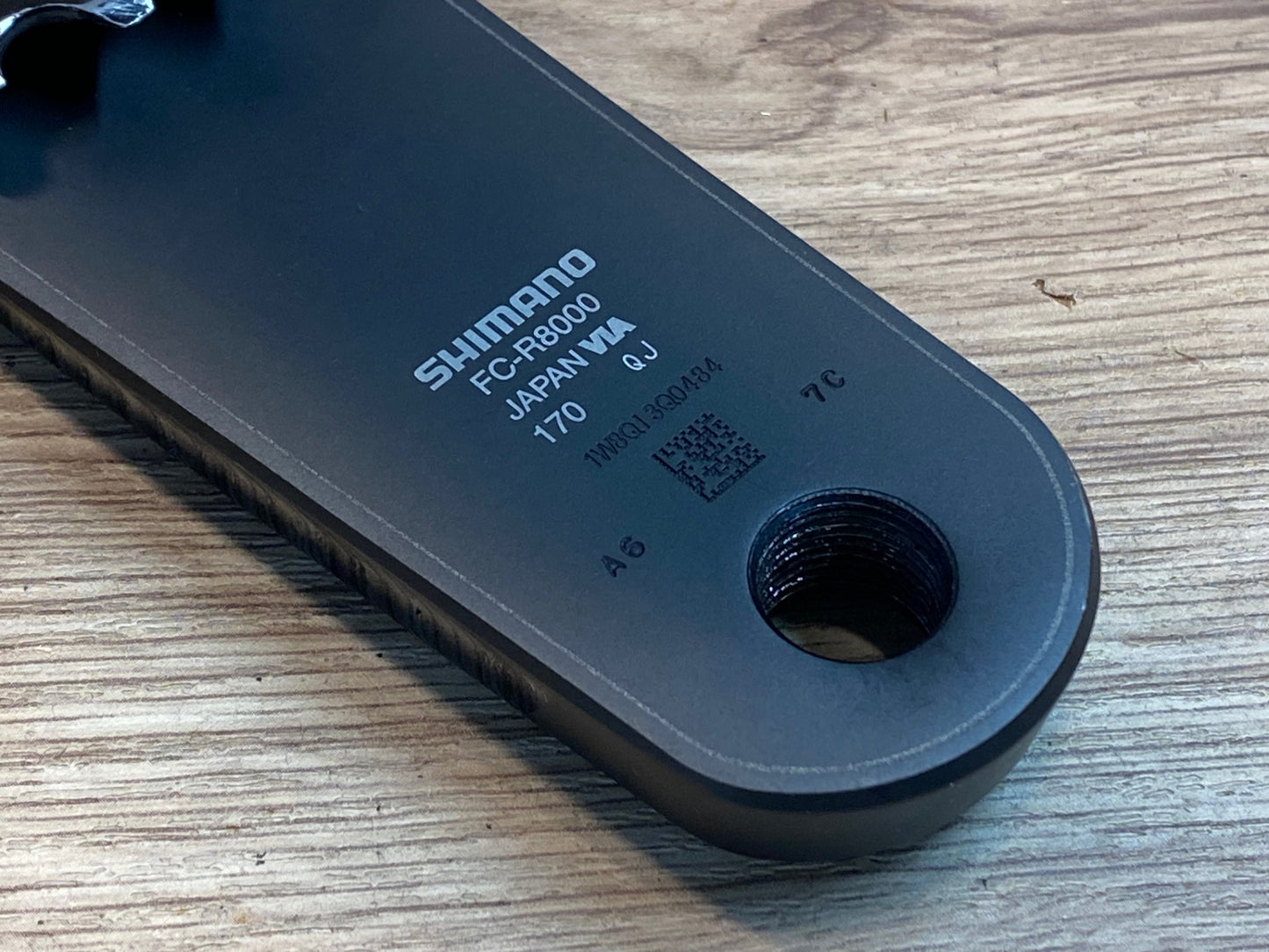 IU001 シマノ SHIMANO アルテグラ ULTEGRA FC-R8000 クランクセット 170mm 50/34T 11S 刻印QJ リコール検査済