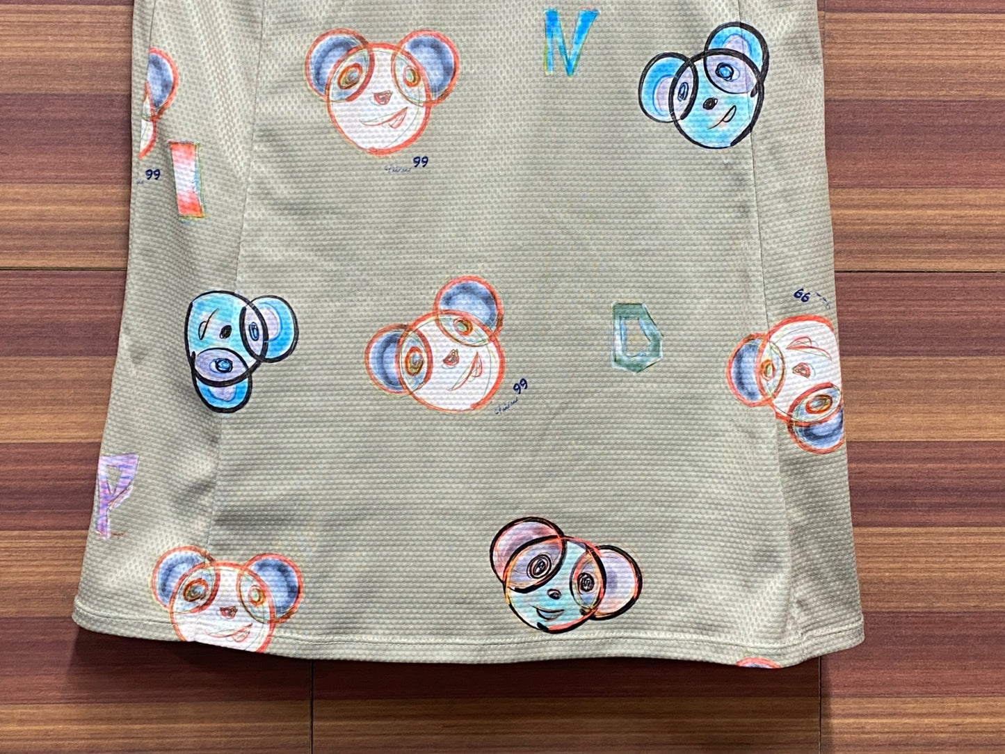 IW258 パンダーニ Pandani 半袖 サイクルジャージ カーキ レディース M