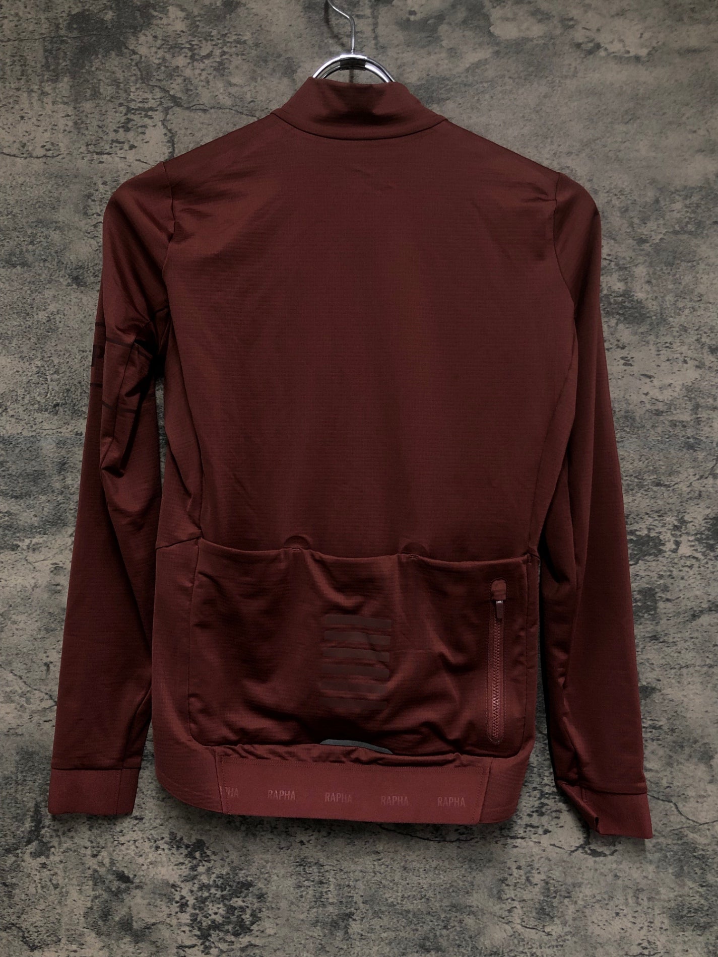 IW603 ラファ Rapha PRO TEAM LONG SLEEVE THERMAL JERSEY 長袖 サイクルジャージ ブラウン XS