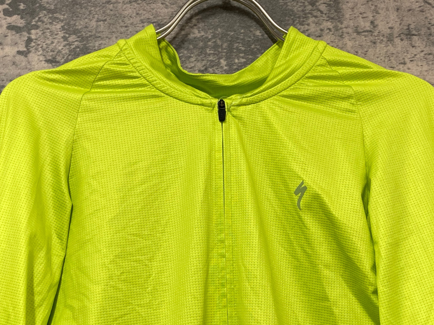 IW722 スペシャライズド SPECIALIZED SL AIR HyperViz 長袖 サイクルジャージ グリーン L