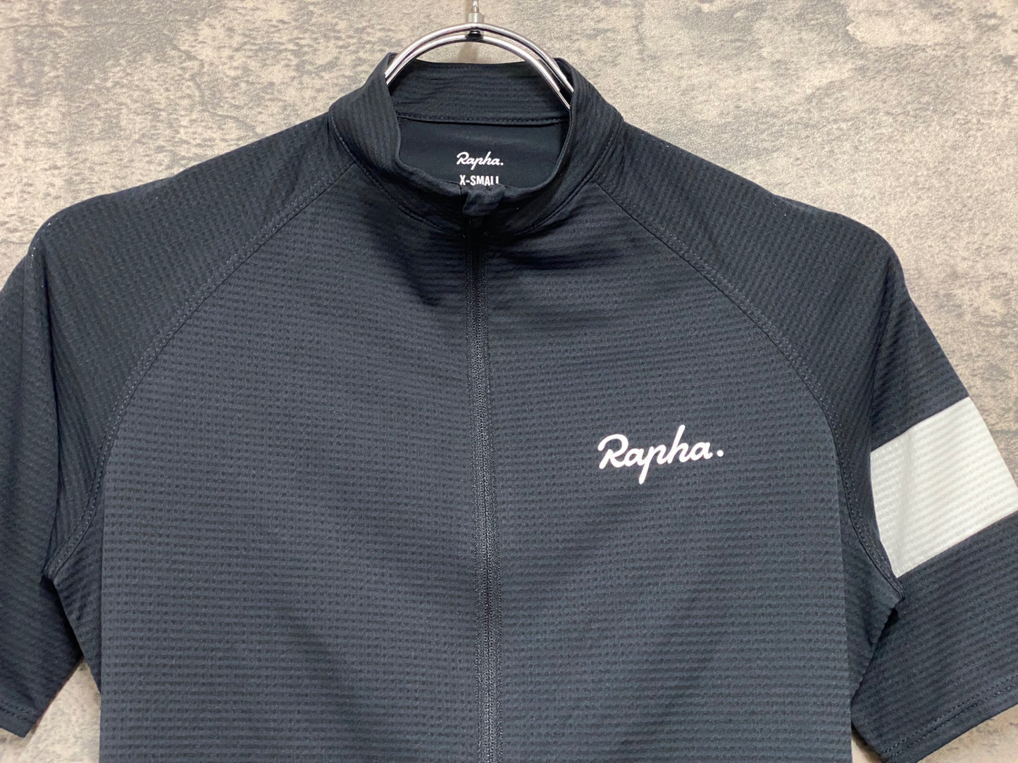 JB070 ラファ Rapha WOMEN'S CORE LIGHTWEIGHT JERSEY 半袖 サイクルジャージ 黒 XS レディース