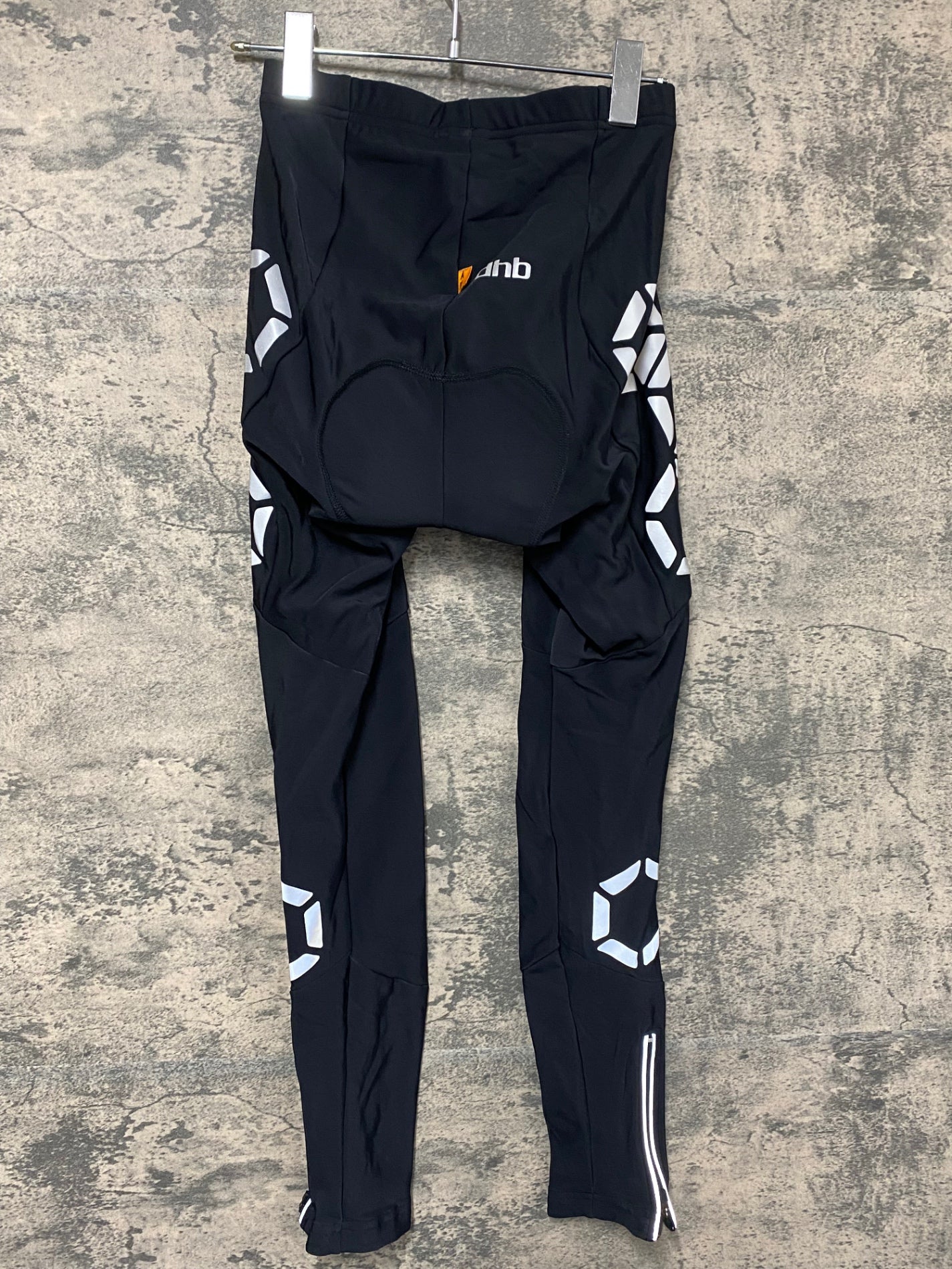 IZ147 dhb レーサータイツ 黒 12 裏起毛