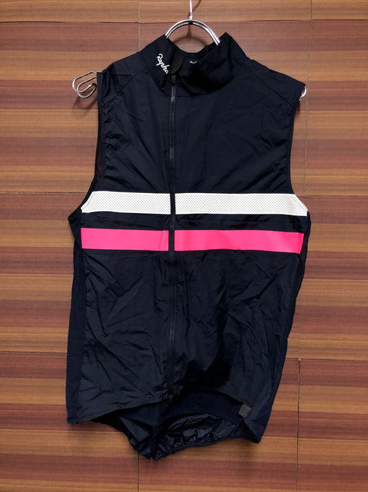 IN411 ラファ Rapha BREVET GILET WITH POCKETS サイクルベスト ジレ 紺 M
