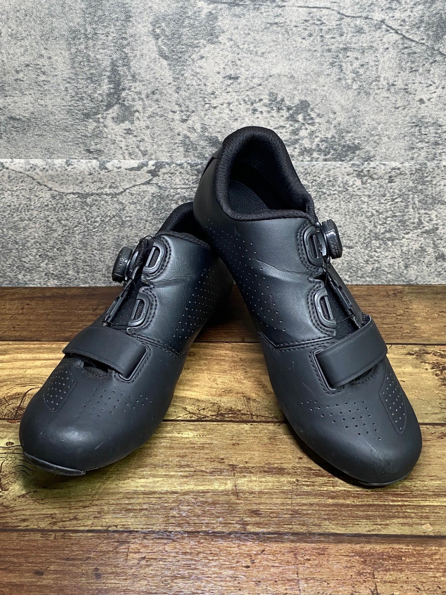 IX271 ボントレガー BONTRAGER VELOCIS Road Shoe ビンディングシューズ 黒 EU40 SPD-SL ※ソール傷