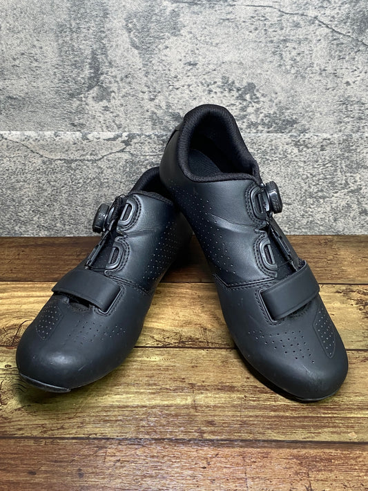 IX271 ボントレガー BONTRAGER VELOCIS Road Shoe ビンディングシューズ 黒 EU40 SPD-SL ※ソール傷