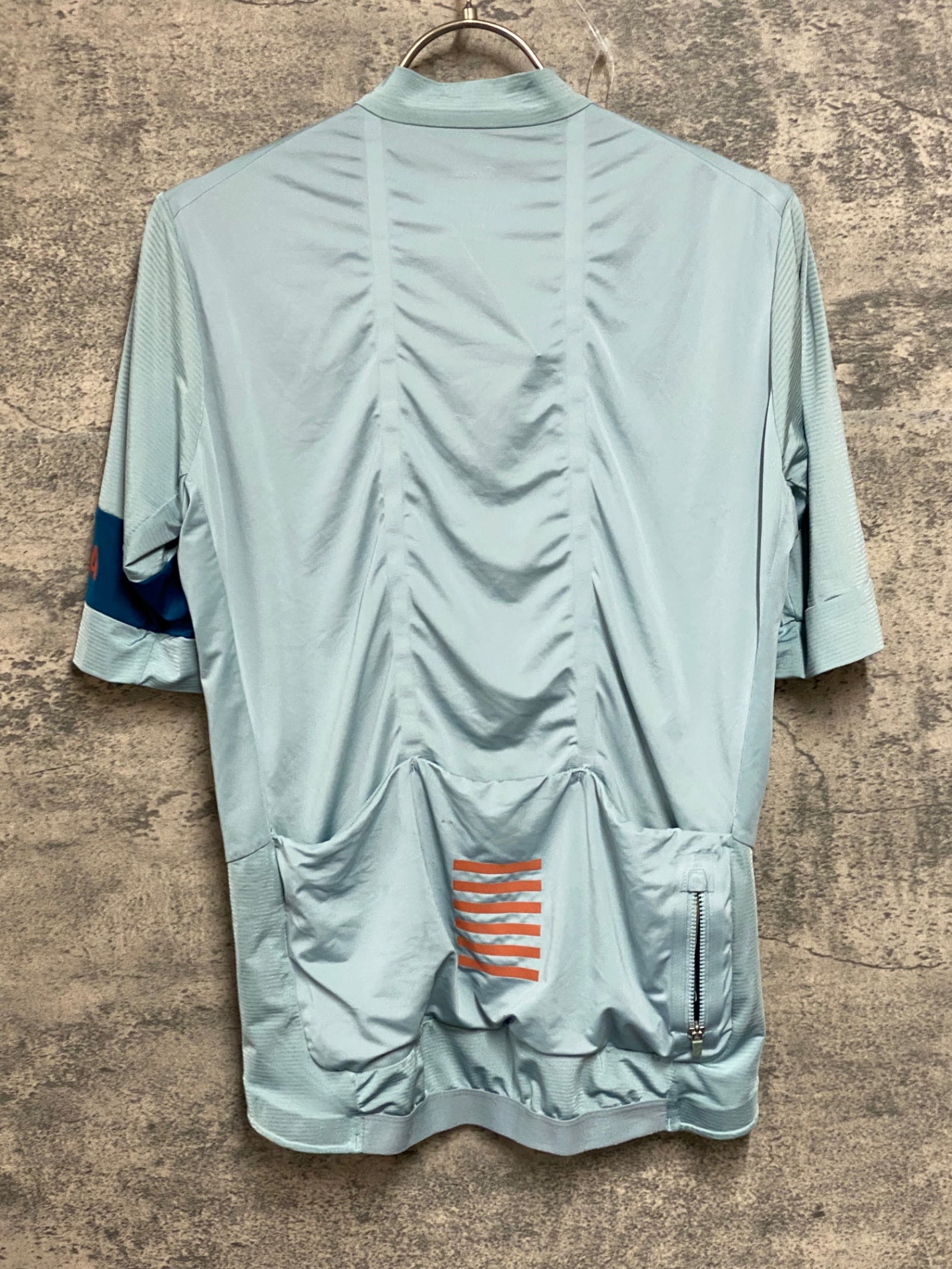 JC595 ラファ Rapha PRO TEAM JERSEY 半袖 サイクルジャージ 水色 M