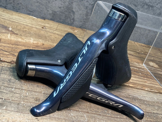 IL891 シマノ SHIMANO アルテグラ ST-R8050 STIレバー 2×11S 左右セット ※レバー先端スレあり