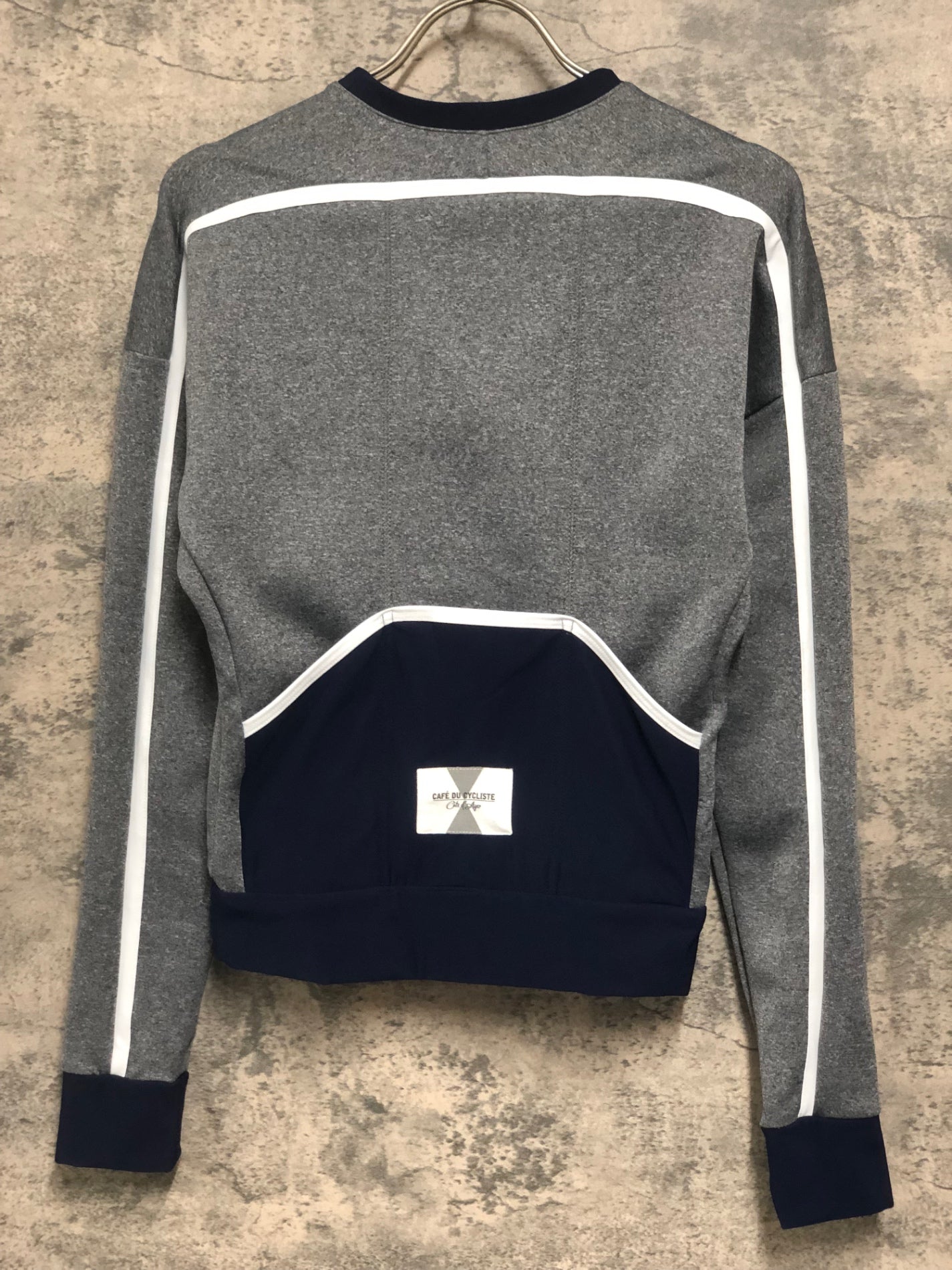 IY098 カフェドシクリステ Cafe du CYCLISTE Sylvie Women 長袖 サイクルジャージ グレー XS