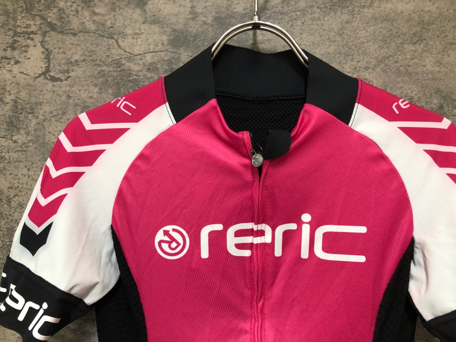 IX693 レリック reric 半袖サイクルジャージ ピンク タグカット