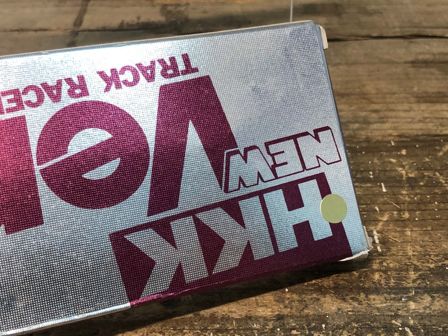 IP833 HKK Vertex TRACK RACER CHAIN 厚歯 シングル チェーン NJS トラック ピスト用 シルバーブラック