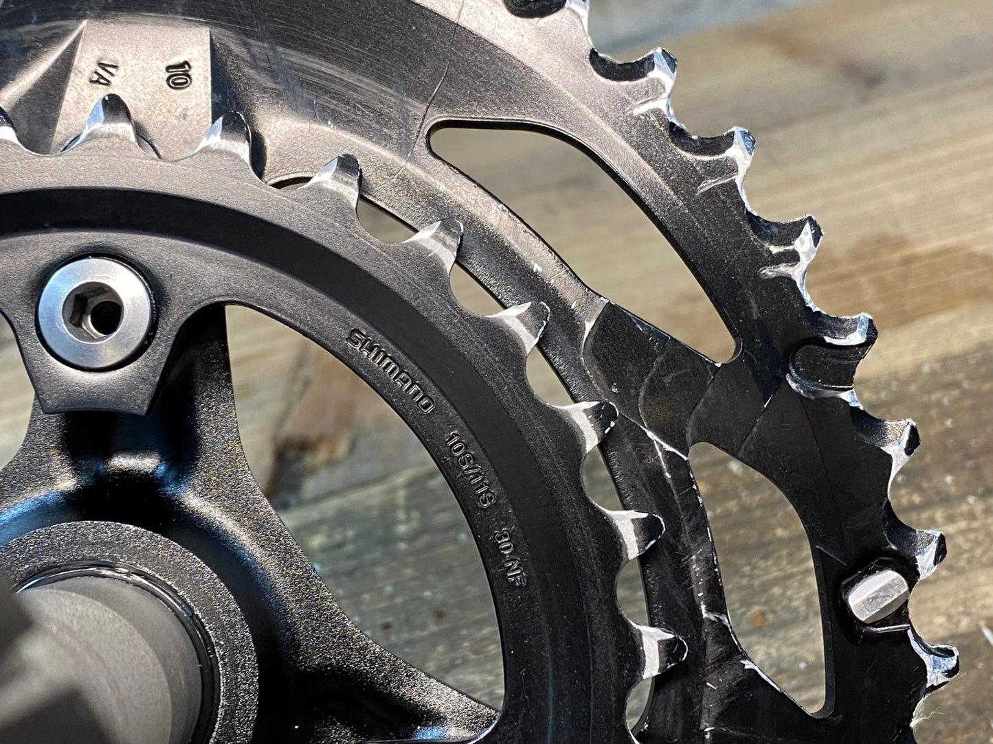 IN168 シマノ SHIMANO GRX FC-RX600 クランクセット 170mm 46/30T 2x10S