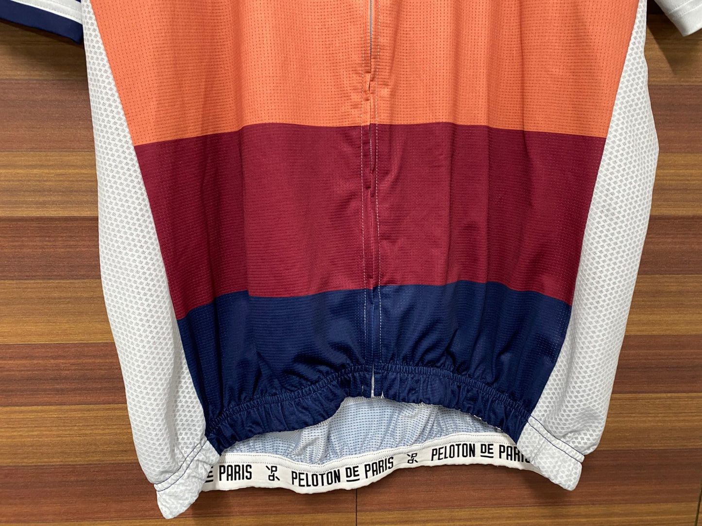 IO504 プロトンド パリ PELOTON DE PARIS DOMESTIQUE SHORT SLEEVE 半袖 サイクルジャージ 白 S