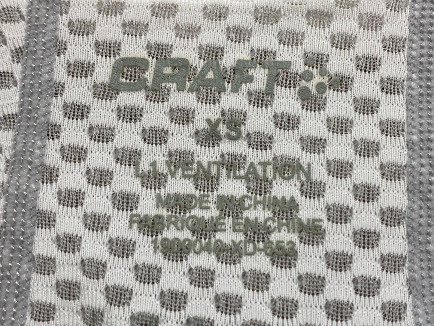 IZ550 クラフト CRAFT ノースリーブ べースレイヤー 白 XS