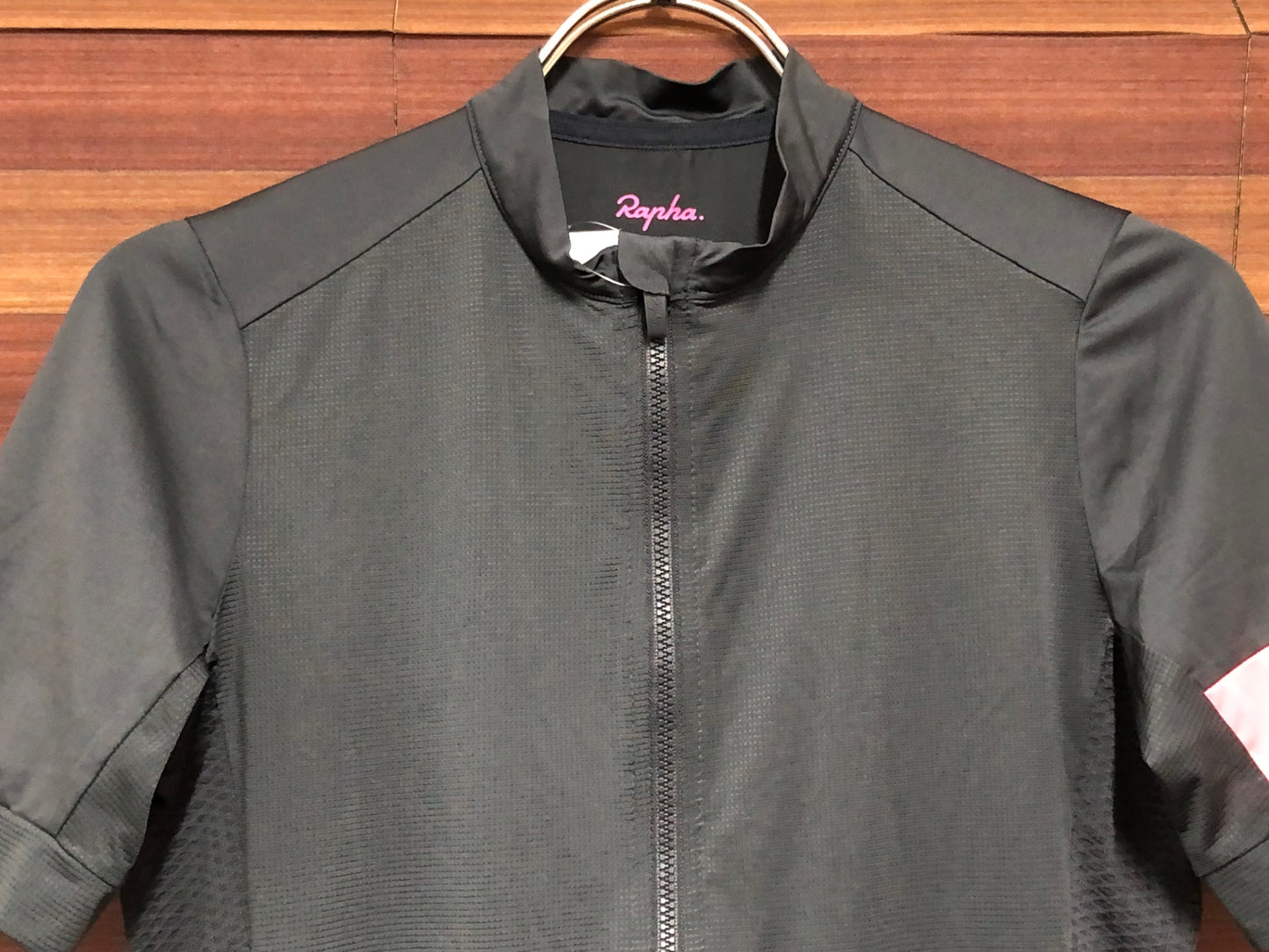 IQ866 ラファ Rapha PRO TEAM CLIMBER'S JERSEY 半袖 サイクルジャージ グレー XS