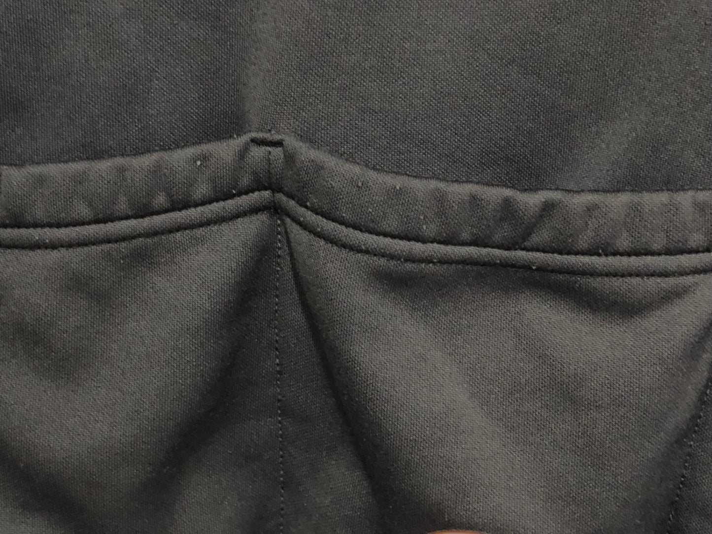 IS689 カステリ CASTELLI 長袖 サイクルジャケット 裏起毛 黒 M GORE TEX INFINIUM ※色褪せ、擦れ