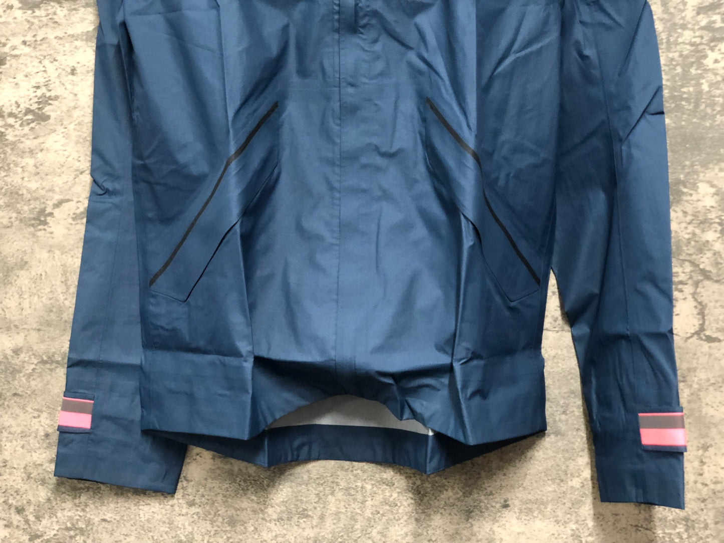 IX940 ラファ Rapha PACKABLE WATERPROOF JACKET 長袖 サイクルジャケット 紺 S