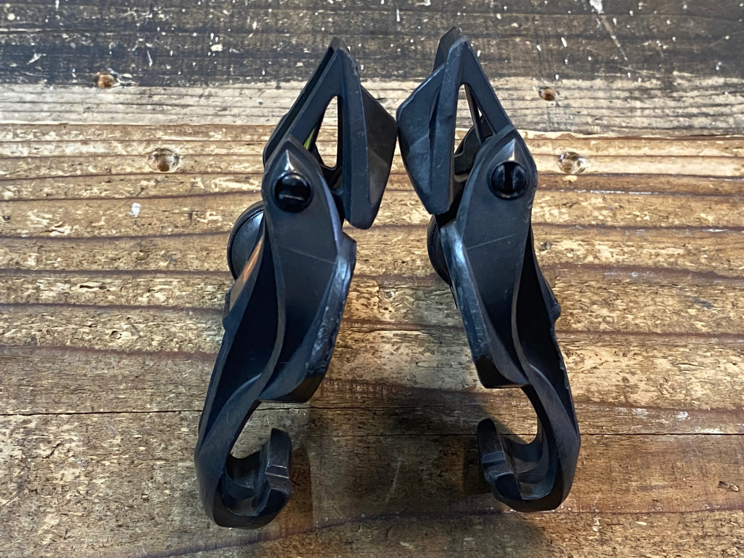 IS493 マヴィック MAVIC ゼリウム ZXELLIUM SLR ビンディングペダル ※軸ガタ、踏み面擦れ、板ばね割れ ジャンク