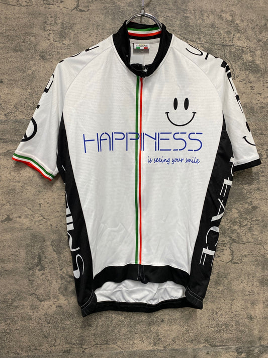 JA259 ジェッセージ GSG 半袖 サイクルジャージ 白 M