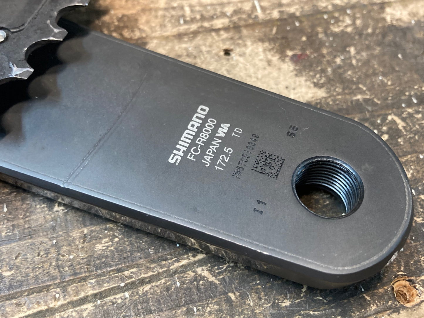 IW426 シマノ SHIMANO アルテグラ ULTEGRA FC-R8000 クランクセット 172.5mm 52/36T 刻印TD リコール対象外