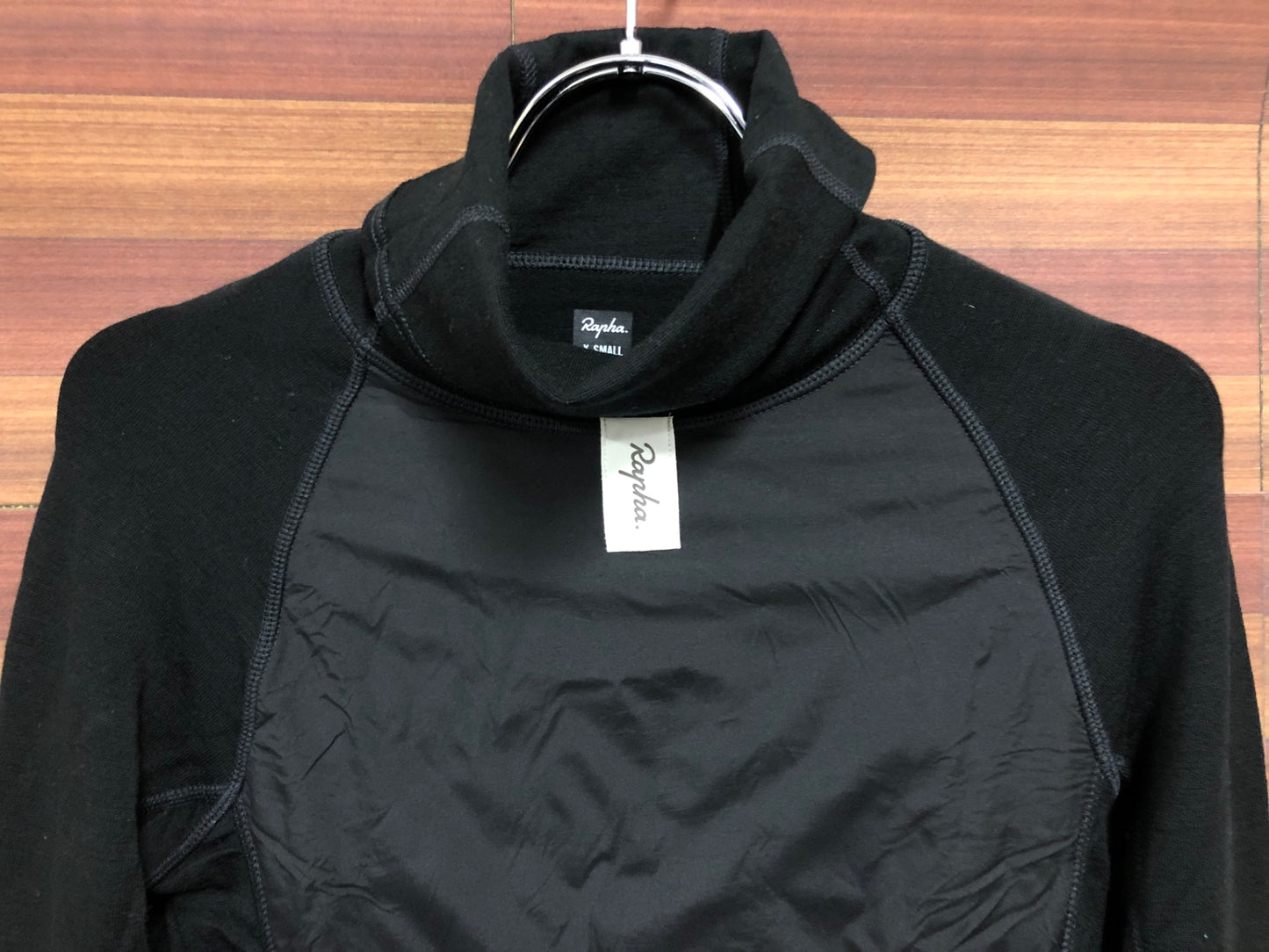 IT304 ラファ Rapha DEEP WINTER WINDBLOCK BASE LAYER 長袖 べースレイヤー 黒 XS