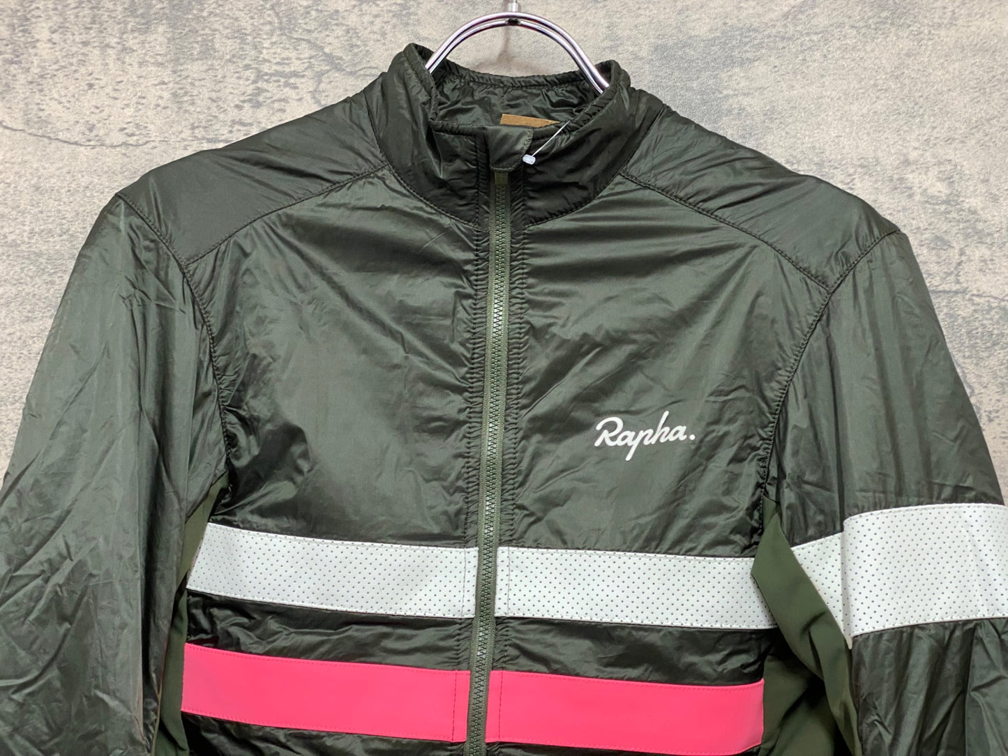 IV518 ラファ Rapha BREVET INSULATED JACKET 長袖 サイクルジャケット 深緑 S
