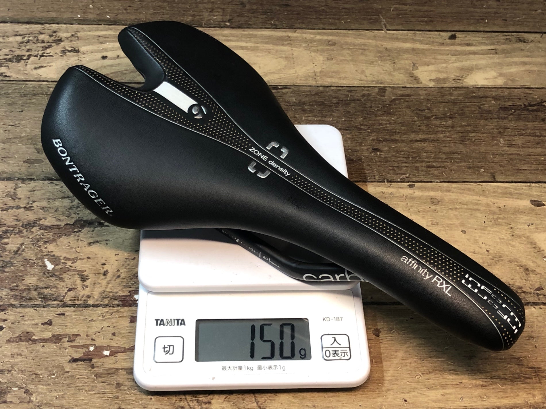 IH116 ボントレガー BONTRAGER アフィニティ Affinity RXL サドル カーボンレール 黒 138mm