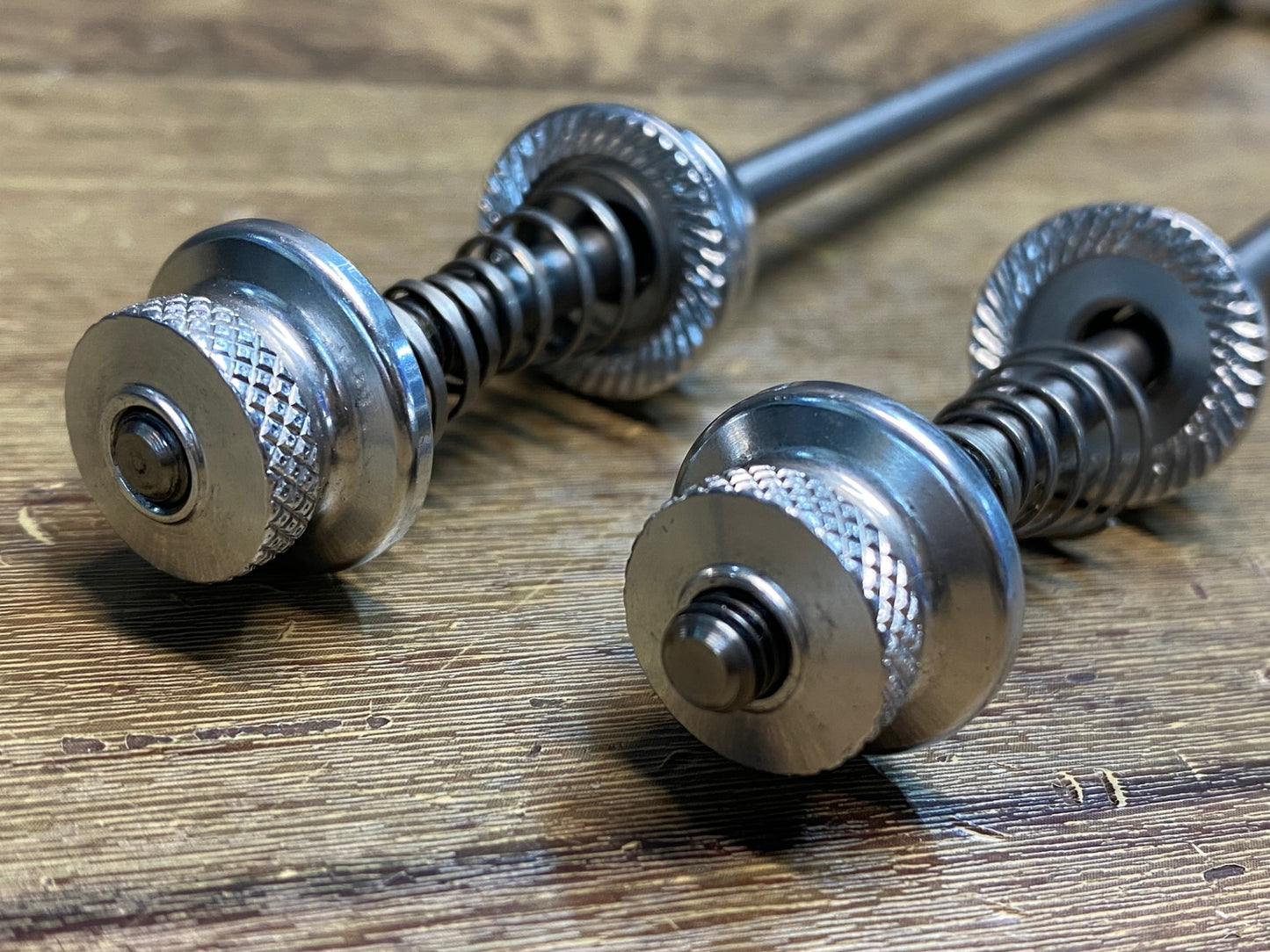 IZ032 ライフライン LIFELINE チタン クイックリリース シルバー 前後セット