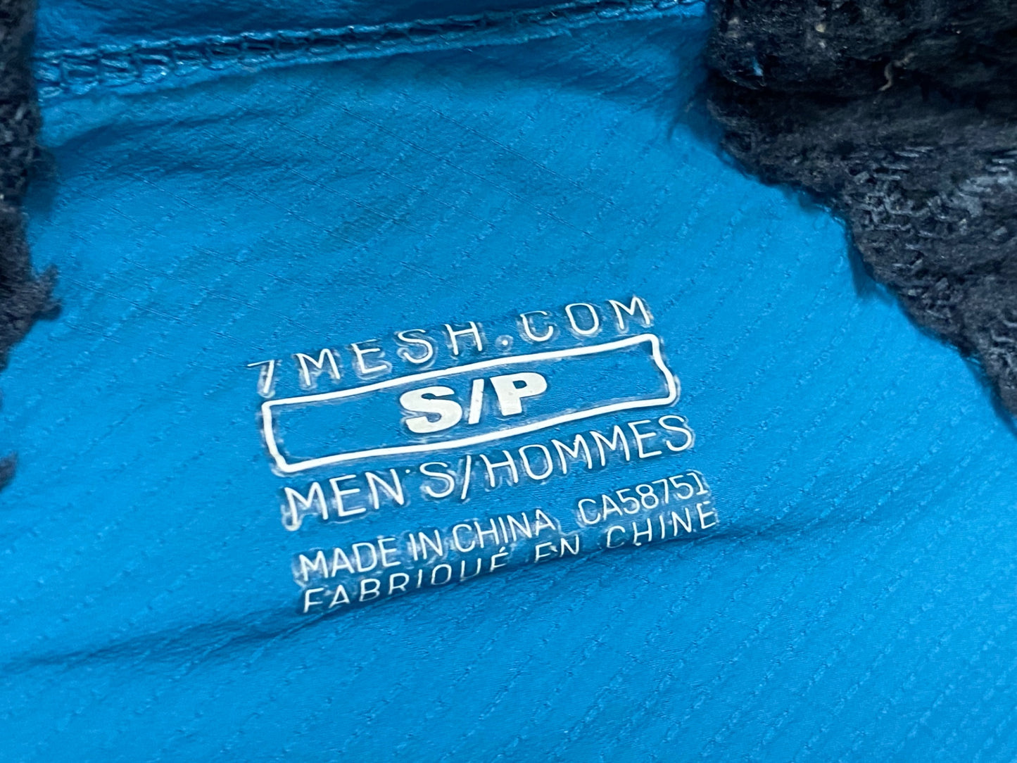 JA392 セブンメッシュ 7MESH 長袖 サイクルジャケット ターコイズブルー S 裏起毛