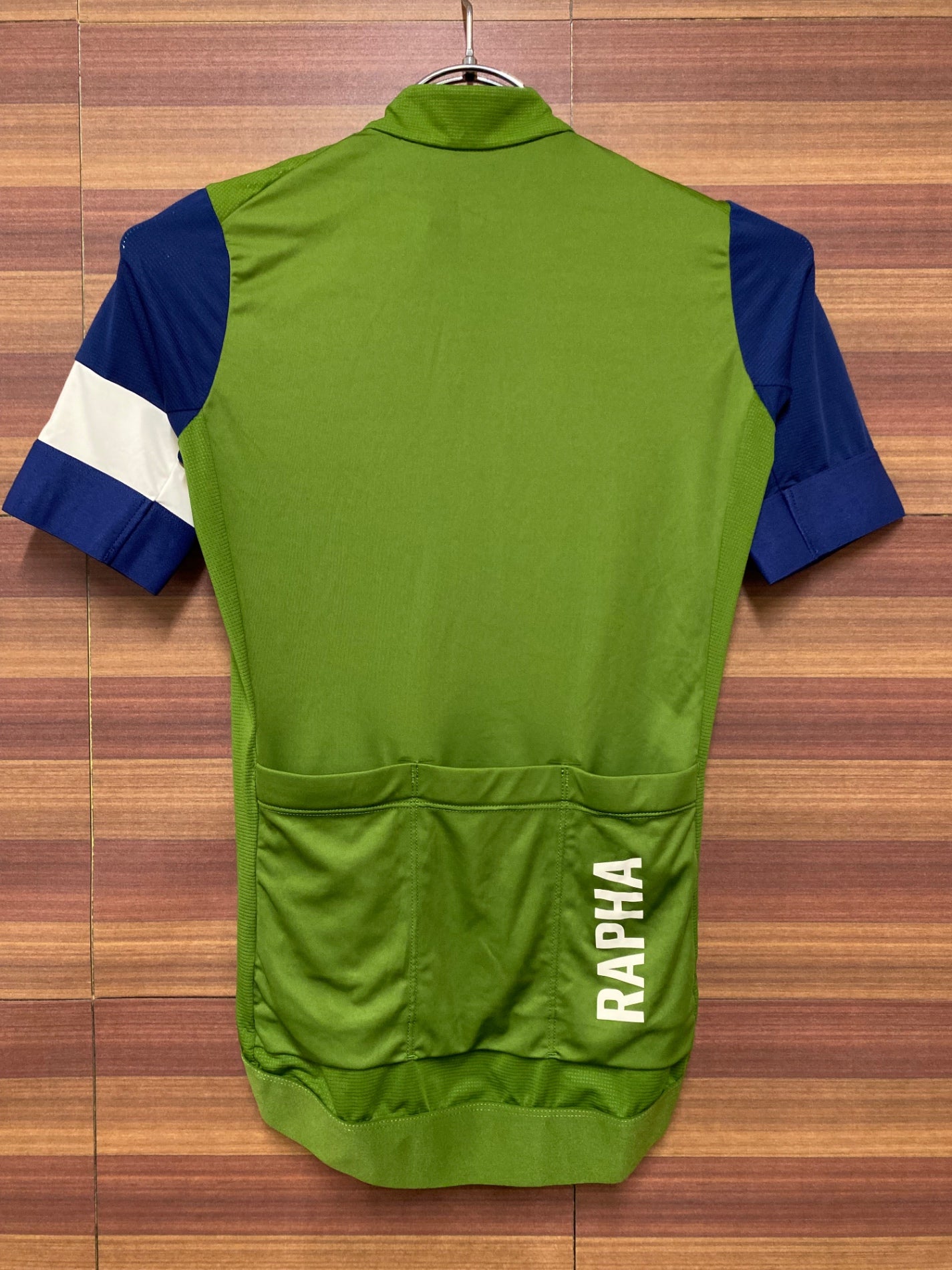 IE326 ラファ Rapha WOMEN'S PRO TEAM TRAINING JERSEY 半袖 サイクルジャージ 緑 XXS