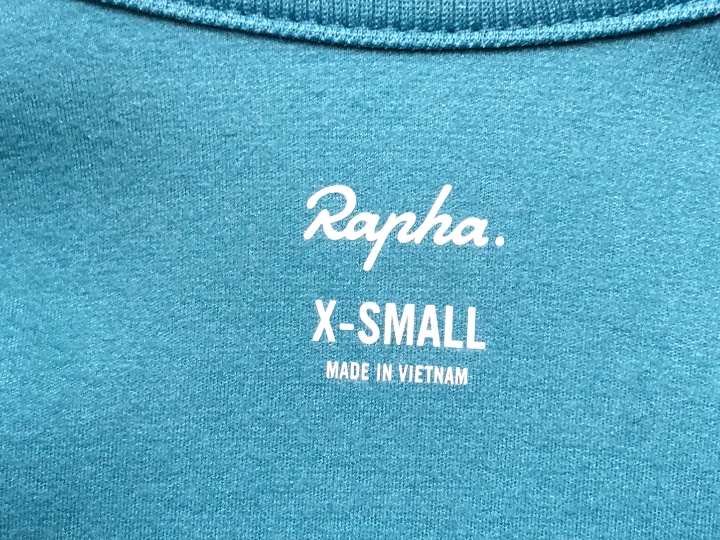 IH413 ラファ Rapha WOMEN'S CORE LONG SLEEVE JERSEY 長袖サイクルジャージ 青 XS 裏起毛