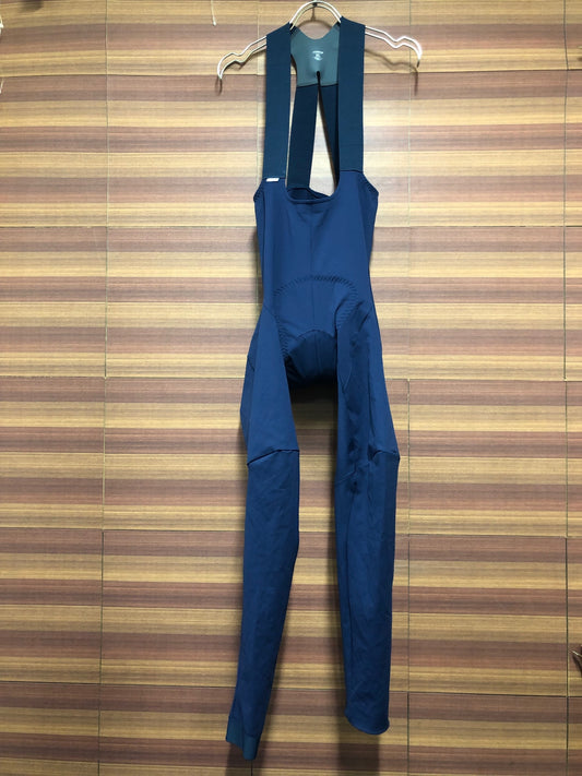 IO546 ラパッション la PASSIONE Prestige Midweight Tights ビブタイツ 紺 XL