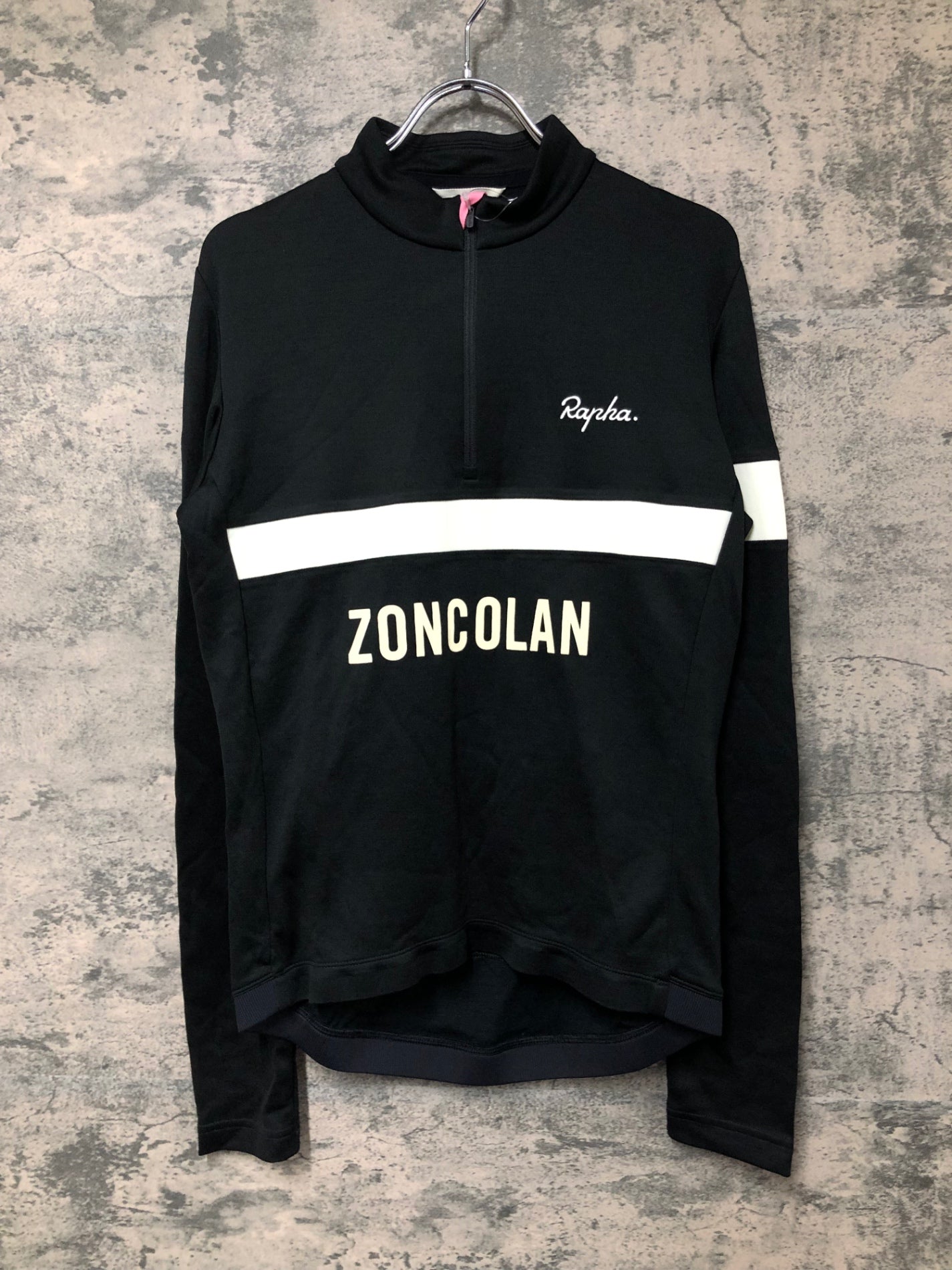 IY518 ラファ Rapha LONG SLEEVE CLIMBS JERSEY 長袖 サイクルジャージ 黒 M