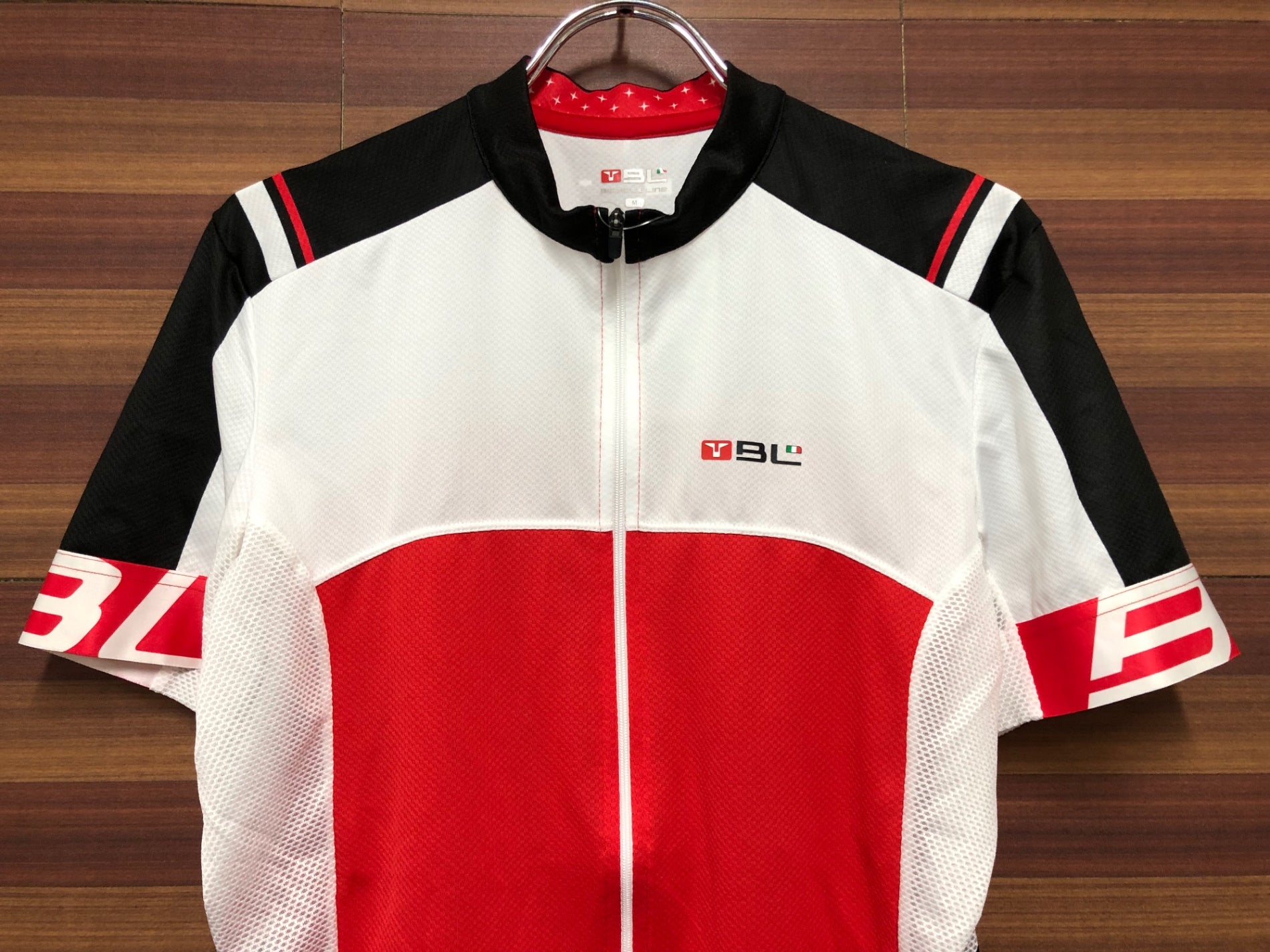 IJ810 バイシクルライン BICYCLE LINE 半袖 サイクルジャージ 赤 IJ810 バイシクルライン BICYCLE LINE 半袖 サイクルジャージ 赤