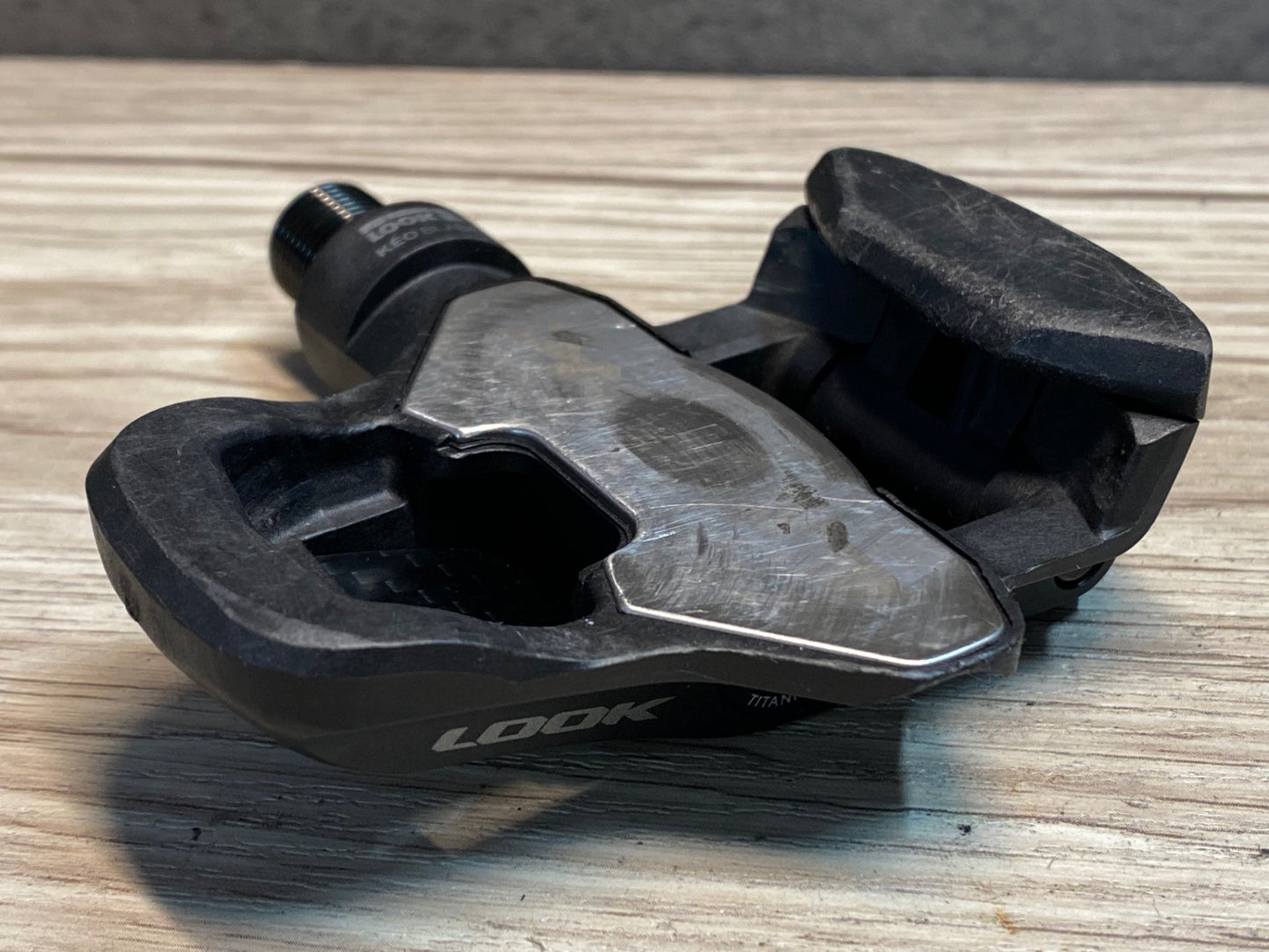 IQ543 ルック LOOK KEO BLADE CARBON ビンディングぺダル Tiシャフト