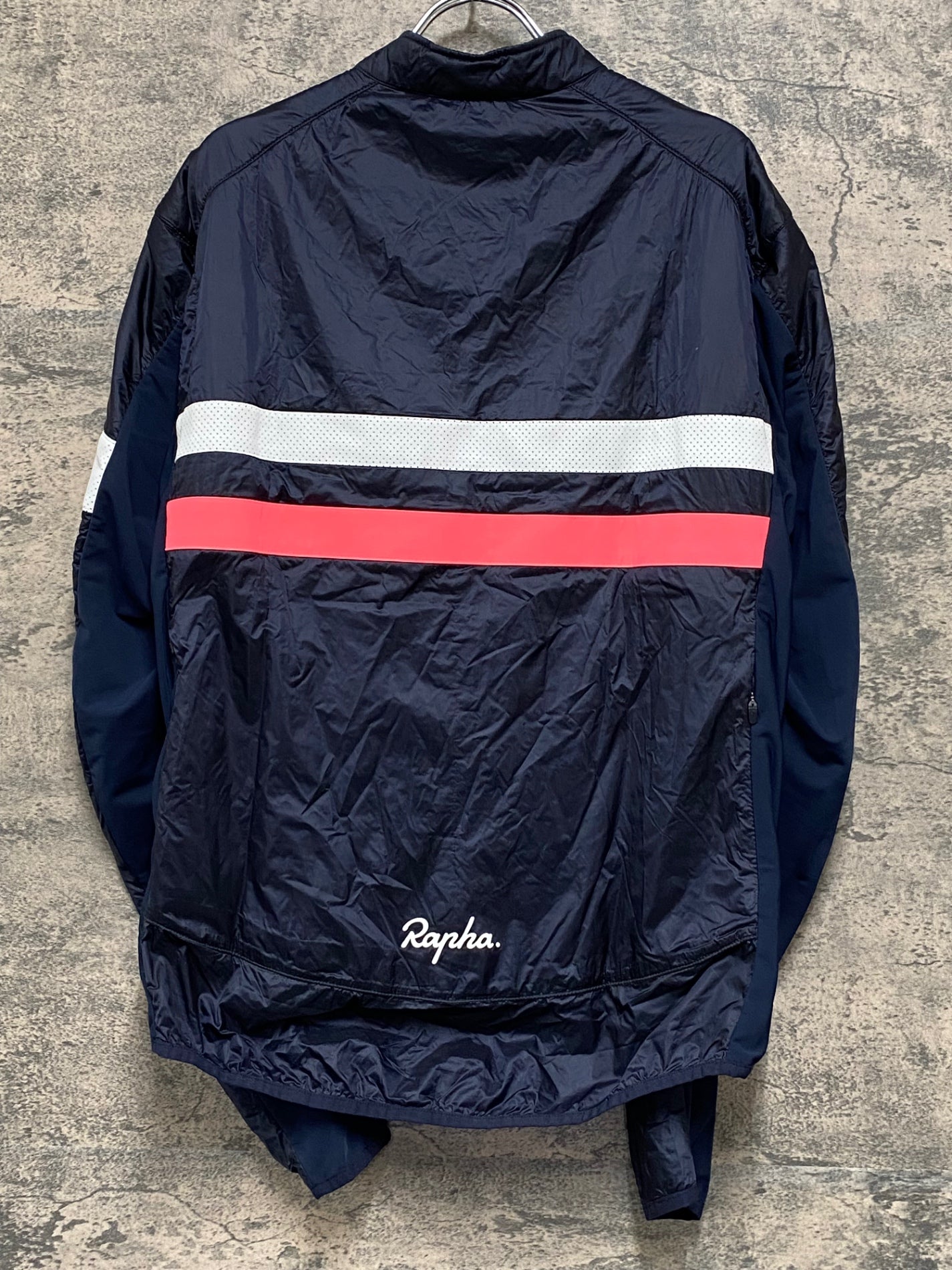 JB006 ラファ Rapha BREVET INSULATED JACKET 長袖 サイクルジャケット 紺 L
